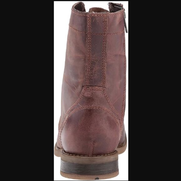 NIB Steve Madden Men's Genuine Leather Combat Boots, 11.5 Wide - Picture 5 of 13